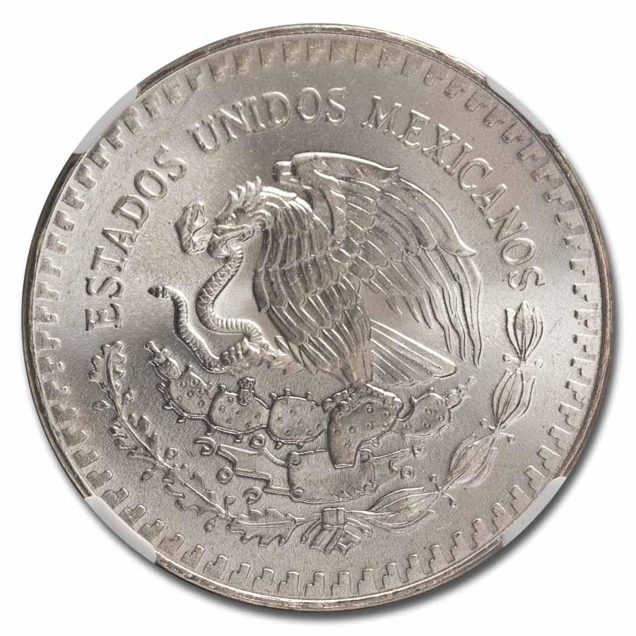 1985 Mexico 1 oz Silver Libertad MS-66 NGC (Coat of Arms Label) | eBay